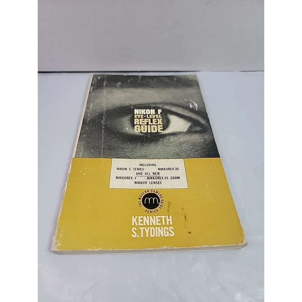 Vintage 1962 Nikon F Eye Level Reflex Guide Kenneth Tyding First Printing Camera
